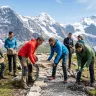 Teambuilding in der Höhe: 5 verantwortungsvolle Outdoor-Anbieter rund um Grindelwald
